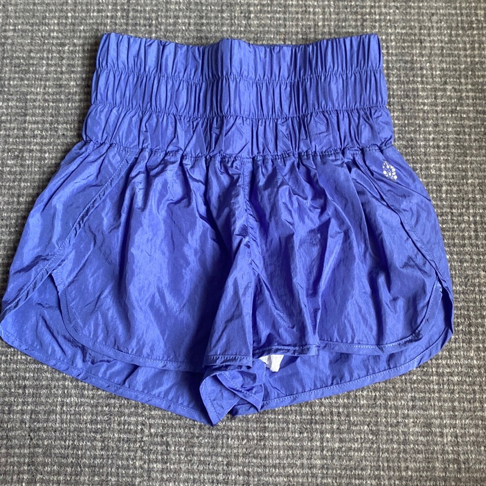 Free People Dark Lilac Shorts